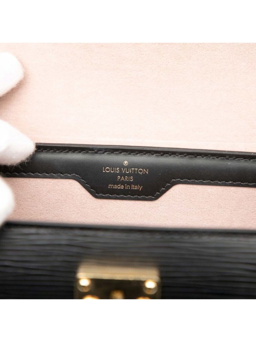 Louis Vuitton Epi Papillon Trunk Chain Shoulder Bag 2-Way Noir - Picture 6 of 6